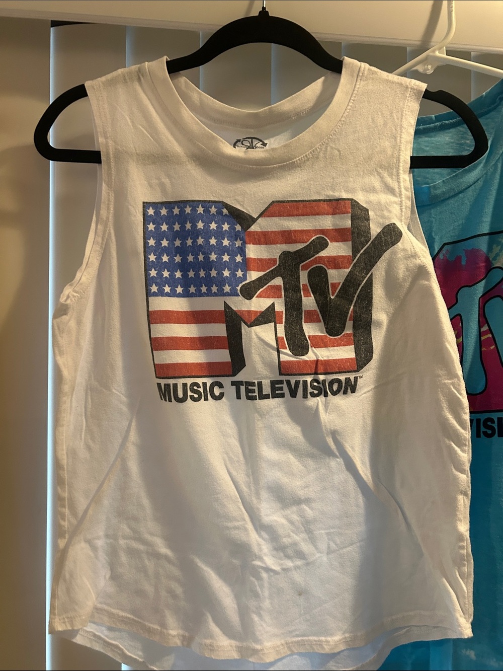 MTV Kids Yellow Logo Tank Top with Bold Retro Graphic - Picture 6 of 7